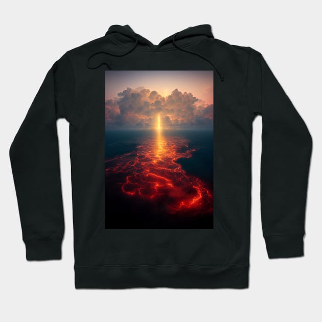 Divine Light - 3 of 4 Hoodie by Andom-studios